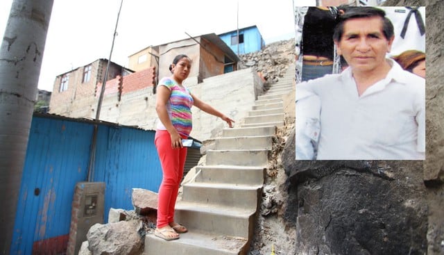 Su hija dice que traficantes de terrenos quemaron su choza y mataron sus chanchitos, patos y cuyes. (Fotos: Trome)