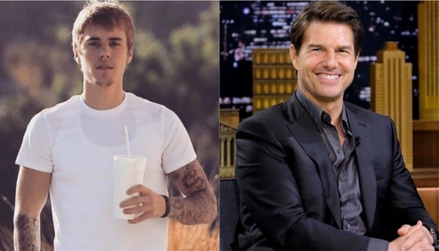 Justin Bieber reta a Tom Cruise a una pelea en un ring y Conor McGregor se ofrece como organizador. (Foto: Instagram/AFP)