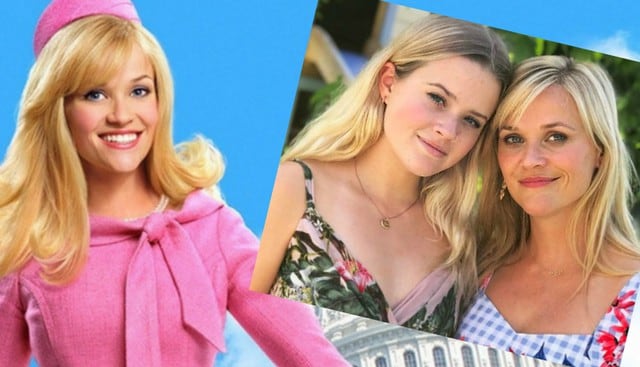 Reese Witherspoon y su hija Ava.