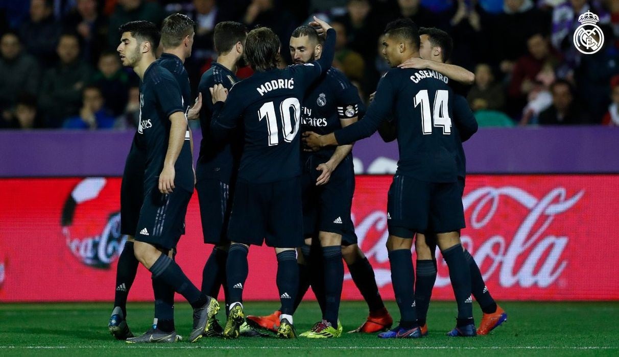 Golazos y Doblete de Benzema en el Real Madrid vs Real Valladolid por la Liga Santander