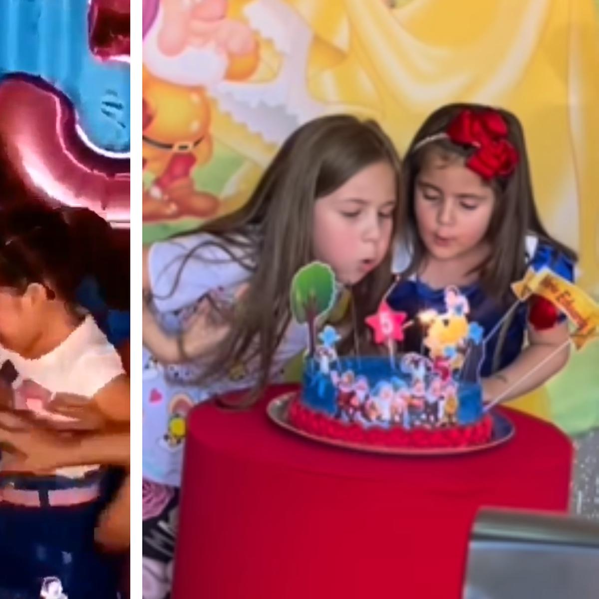 TikTok viral: Niño apaga las velas de su torta de cumpleaños de
