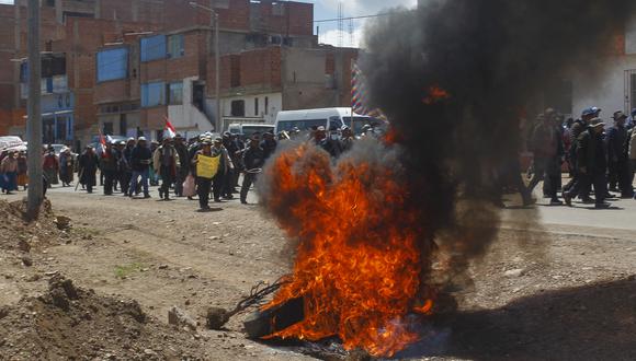 Región Puno es una de las más convulsionadas con las protestas. (AFP)