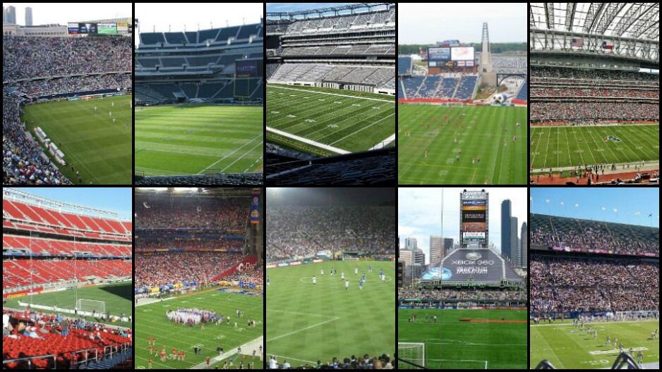 Copa América Centenario: el torneo se inicia en junio. Estos son los estadios donde se disputará el certamen continental.