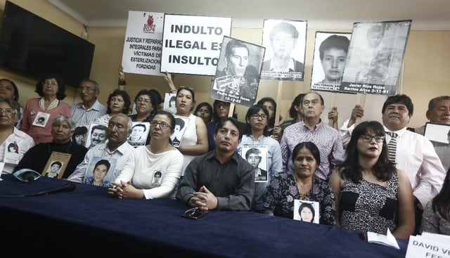 Deudos de La Cantuta y Barrios Altos no perdonan a Alberto Fujimori y convocan a marcha contra su indulto