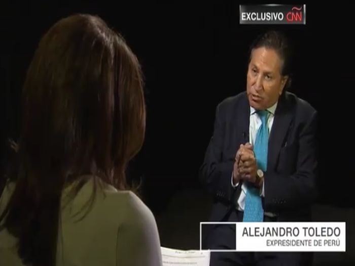 Sobre el  expresidente Alejandro Toledo pesa una orden de captura nacional e internacional.