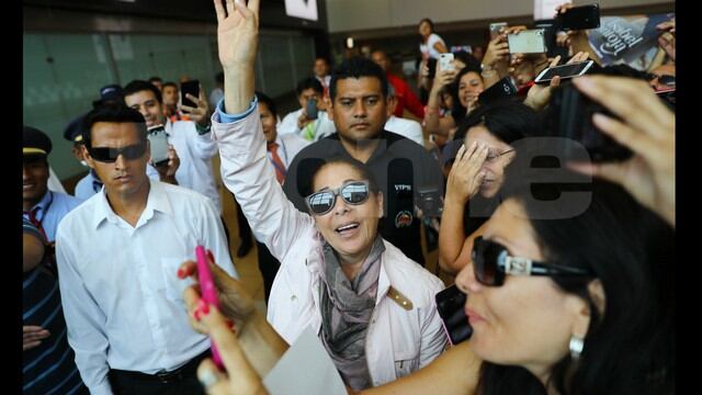 Isabel Pantoja regresó al Perú luego de 20 años y así la recibieron