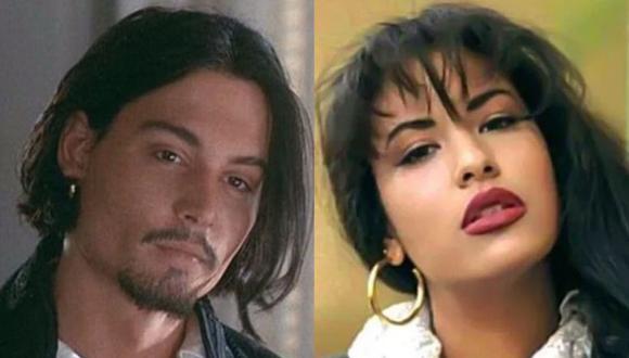 Johnny Depp y Selena Quintanilla participaron en una película estadounidense de 1995, producida por Francis Ford Coppola y dirigida por Jeremy Leven (Foto: New Line Cinema / Selena / Instagram)