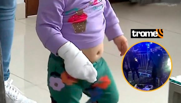 Menor pierde los dedos en juego mecánico. Foto: Captura América TV.