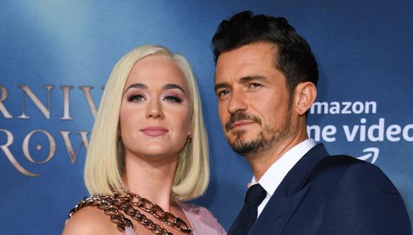 Katy Perry confiesa que sus principales problemas con Orlando Bloom son sus apretadas agendas y la crianza de su hija, Daisy Dove, de casi dos años. (AFP)