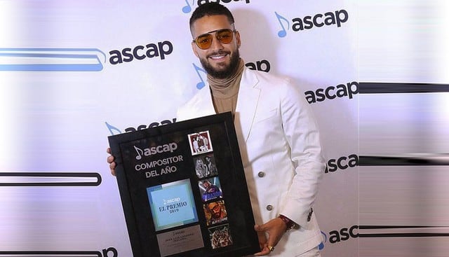 El reggaetonero Maluma recibió este premio como 'Compositor del Año'. (Foto: @maluma)