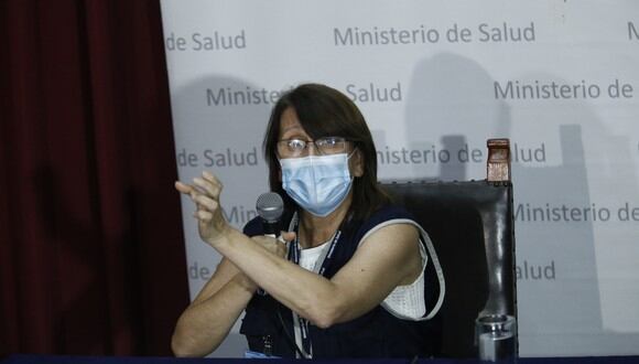 Ministra de Salud afirmó que su sector está vigilante respecto a la información sobre el avance del coronavirus en el país. (Foto: Andrés Paredes/GEC)