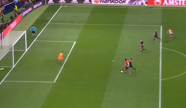 Atlético Madrid: Diego Costa anotó este golazo tras genial pase de Griezmann ante Arsenal | VIDEO