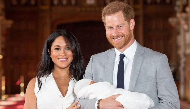 Meghan da a luz al primer hijo de la pareja, Archie Harrison Mountbatten Windsor, el 6 de mayo de 2019. (Foto: AFP)