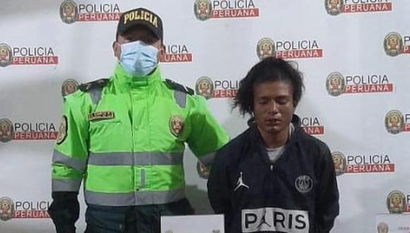 Policías de la comisaría de Pucusana atraparon a Carlos Alexis Torres Hernández (24), ‘negro’.