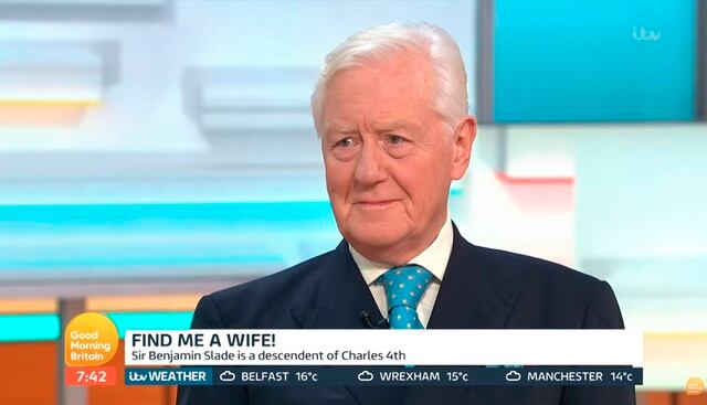 Multimillonario de 72 años busca esposa joven para dejarle sus castillos y libre acceso a su tarjeta. (Good Morning Britain)