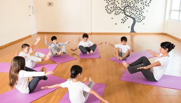 Niños con valores. Foto Referencial: Lima Yoga.