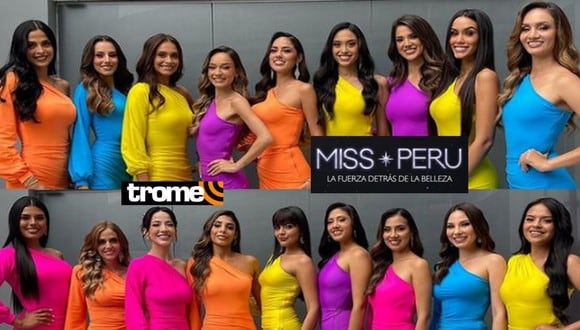 Son 20 las aspirantes, pero solo una será coronada Miss Perú 2023. (Foto: Composición)