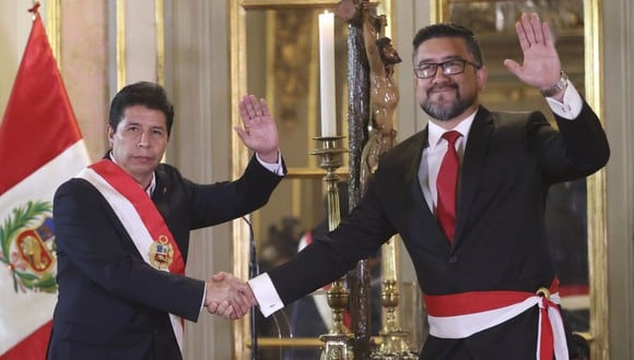 Geiner Alvarado asumió el MTC tras su paso como ministro de Vivienda. Está en el Gabinete desde el inicio del gobierno de Pedro Castillo. (Foto: MTC)