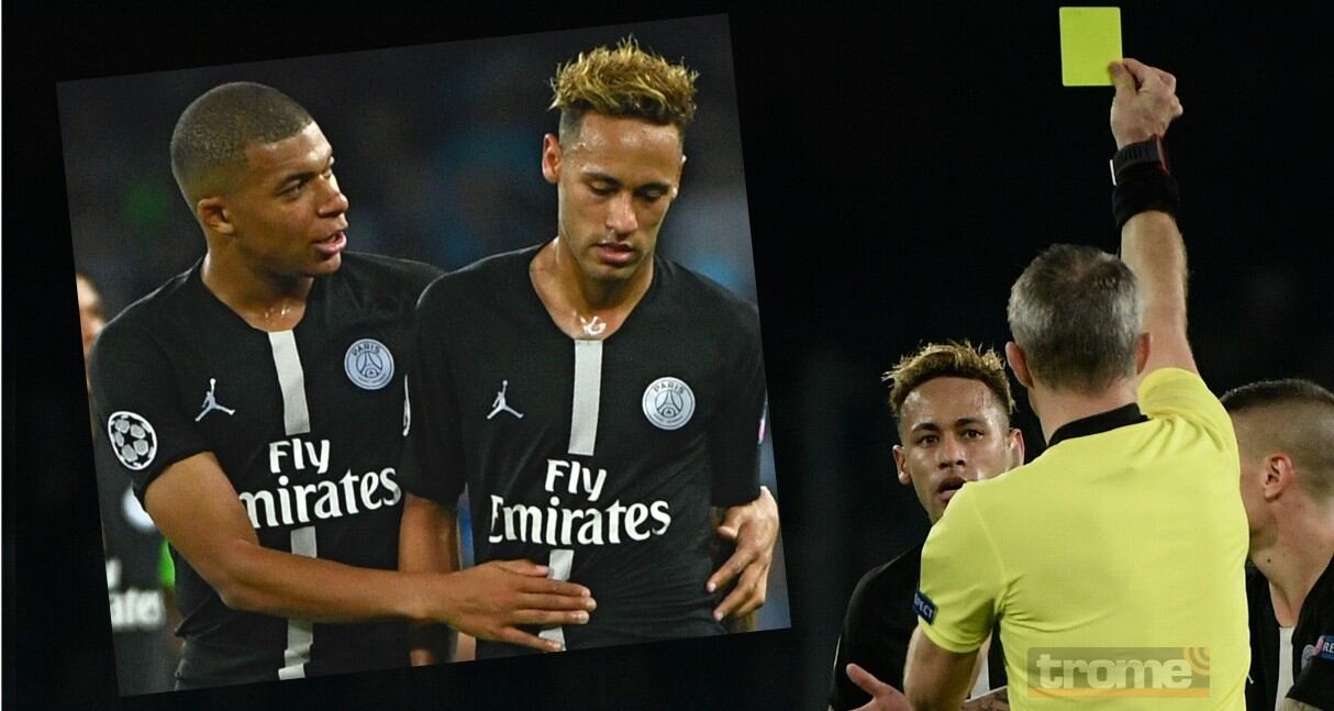 Neymar confesó que fue maltratado por este árbitro de la Champions League.