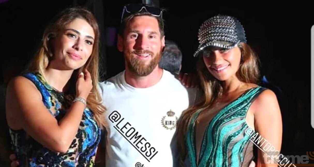 Lionel Messi  la pasó a lo grande en la fiesta de bodas de Cesc Fábregas