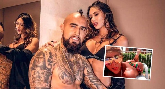 Arturo Vidal causa polémica por imagen junto a su novia “Este hombre me vuelve loca”