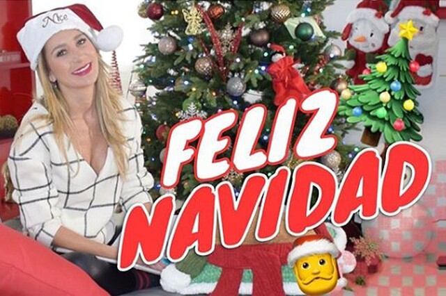 Geraldine Bazán se lució con gorrito de Papá Noel para desear "una hermosa Nochebuena colmada de amor". (Foto: Instagram)