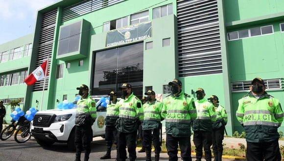 En la víspera también se inauguró la nueva comisaría La Noria, en beneficio de 100 mil habitantes de Trujillo. En su construcción se invirtieron S/ 3 millones. (Foto: Mininter)