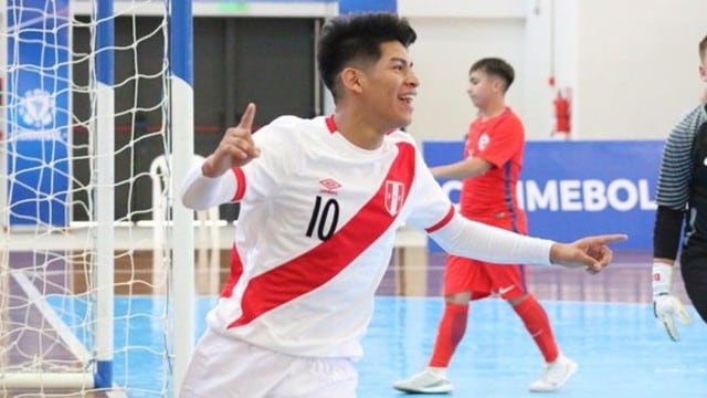 Perú venció 12 - 0 en futsal