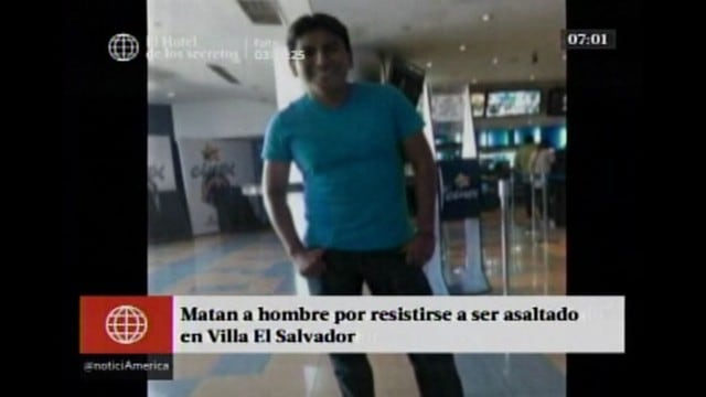 Se resiste a asalto y 'marcas' lo matan en Villa El Salvador.