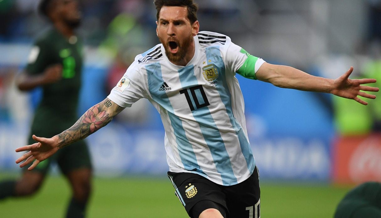 Gol de Lionel Messi a Nigeria por el Mundial Rusia 2018