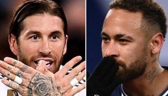 Neymar y Sergio Ramos abandonarían PSG. (Foto: AFP)