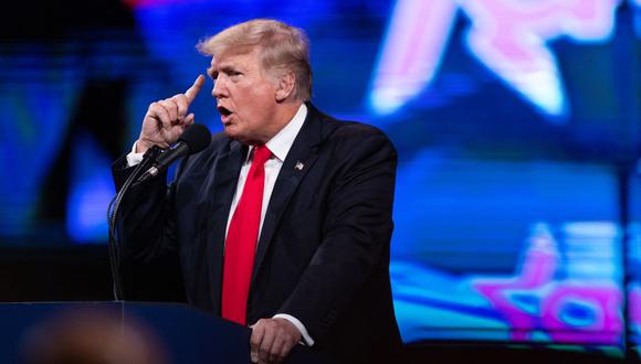 El expresidente de Estados Unidos, Donald, Trump denunció "censura" contra él. (Foto:Andy JACOBSOHN / AFP)
