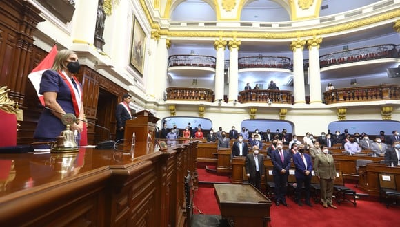 Pedro Castillo se presentará ante el pleno del Congreso para ejercer su derecho a la defensa ante segunda moción de vacancia presentada en su contra. (Foto: Congreso)