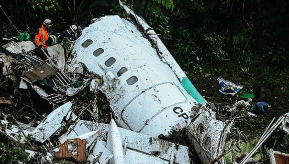 El accidente de la aerol&iacute;nea Lamia solo dej&oacute; a seis personas con vida. (Foto: AFP)