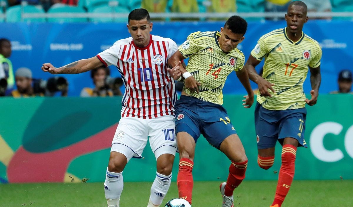 Copa América: Colombia vs Paraguay por el Grupo B