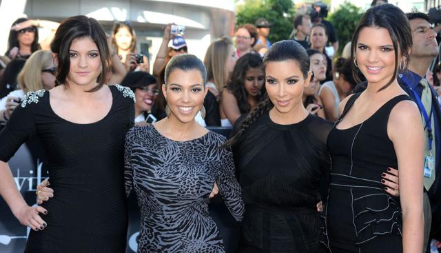 Así celebró el "Día nacional de la hermana" Kim Kardashian. (Foto: AFP)