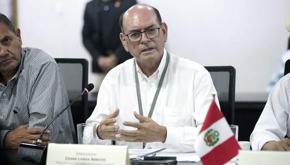 El canciller César Landa planteó la posición del Perú ante la OEA. (Foto: Cancillería)