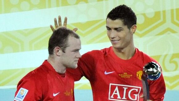 Cristiano Ronaldo y Wayne Rooney fueron compañeros durante cinco temporadas en Manchester United. (Foto: AFP)