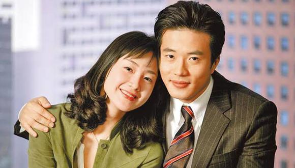 El exitoso dorama de la SBS estrenado en 2003, “Escalera al cielo”, fue protagonizado por Choi Ji Woo y Kwon Sang Woo (Foto: SBS)