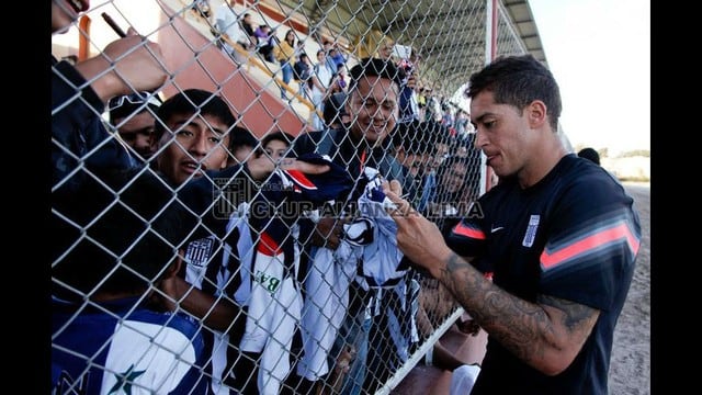 Alianza Lima se encontró con sus hinchas en Arequipa.