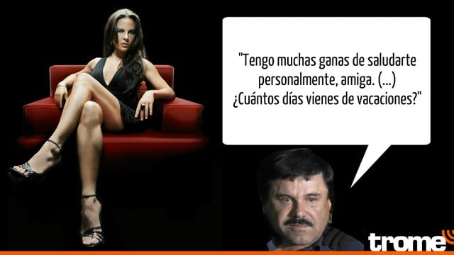 ‘El Chapo’ Guzmán tenía una obsesión con Kate del Castillo. Composición: Trome