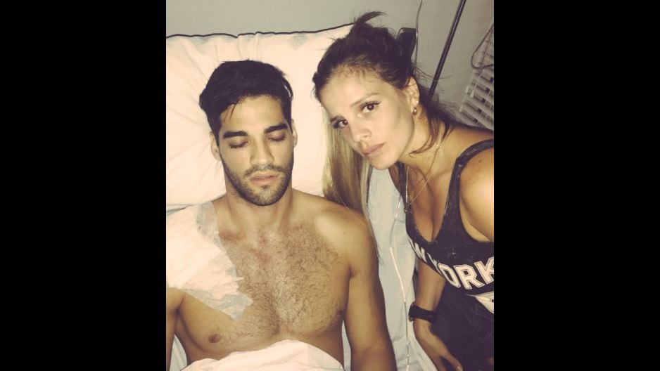 Guty Carrera: Alejandra Baigorria atiende a su novio luego de operación al hombro [FOTOS] | ESPECTACULOS | TROME.COM