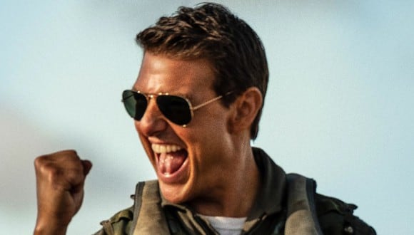 “Top Gun: Maverick” sigue teniendo como estrella a Tom Cruise, a sus 60 años (Foto: Paramount Pictures)