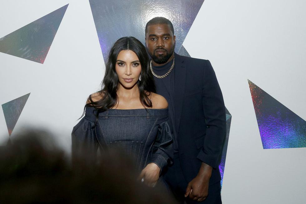Kim Kardashian y Kanye West están casados desde 2014 y tienen 4 hijos. (Foto: Getty Images)
