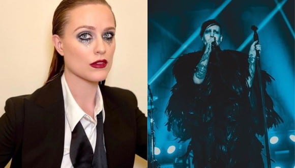 Evan Rachel Wood acusó a Marilyn Manson de abusos sexuales y violencia doméstica. (Foto:@evanrachelwood/@marilynmanson)