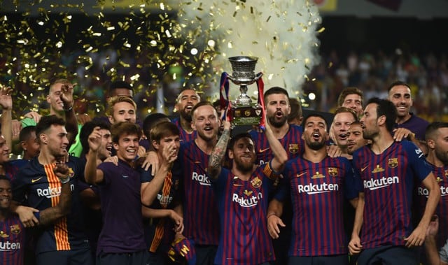 Barcelona campeón de la Supercopa de España