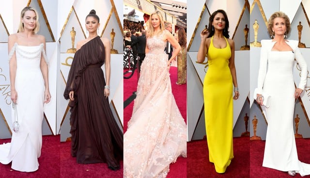 Los mejores vestidos del Oscar 2018