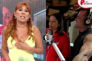 Magaly Medina se indigna por ver a Karla Tarazona y Christian Domínguez juntos: “Ella quiere lavarle la cara al ex”