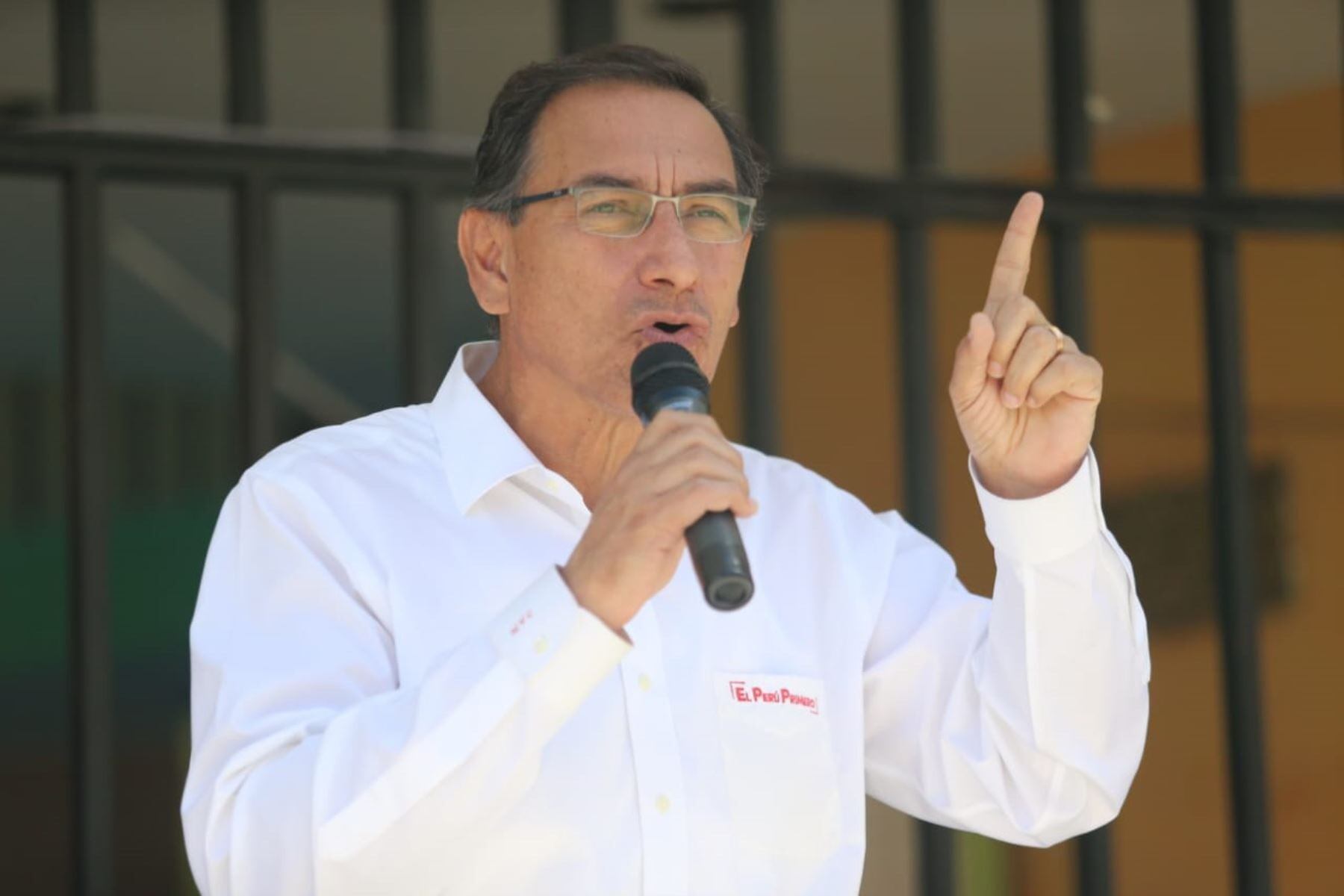 Martín Vizcarra descartó una "persecución política" contra el ex mandatario Alan Garccía. (FOTO: USI)