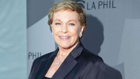 Julie Andrews no quiere ser parte del elenco al sentirse mayor a sus 87 años. (Foto: AFP)